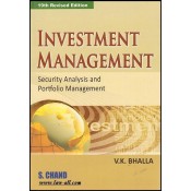 Dr. V. K. Bhalla's Investment Management - Security Analysis and Portfolio Management by S. Chand Publishing 